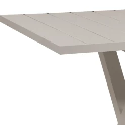 Uitschuifbare tuintafel aluminium - Brafab Hillmond