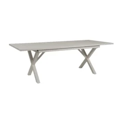 Uitschuifbare tuintafel aluminium - Brafab Hillmond