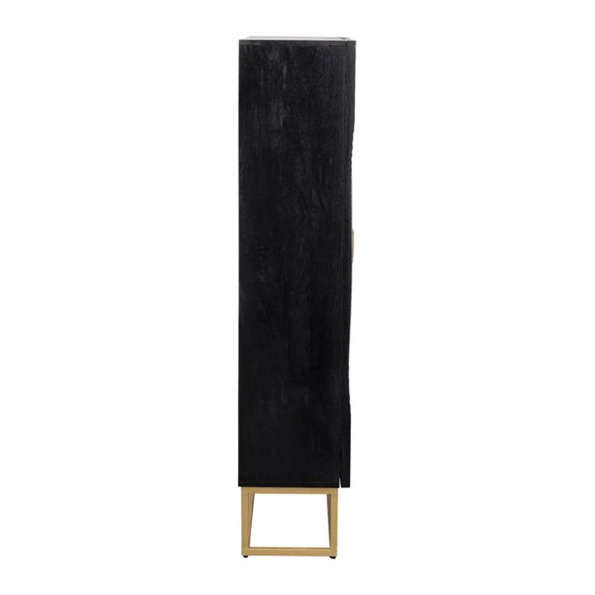 Unieke kast zwart hout met goud - Kare Design Madeira Dark