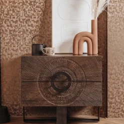 Unieke ladenkast mangohout - Tower Living Padua