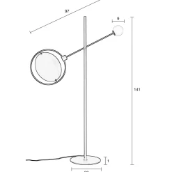 Unieke vloerlamp - Zuiver Sirius