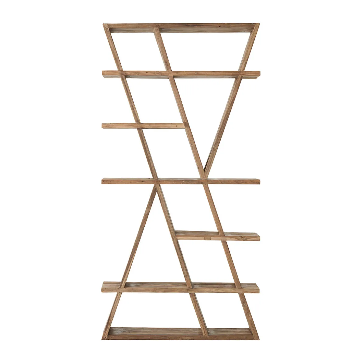 Vakkenkast gerecycled teak - Must Living Zorro