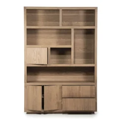 Vakkenkast lichtbruin eiken 150 cm - Eleonora Helsinki