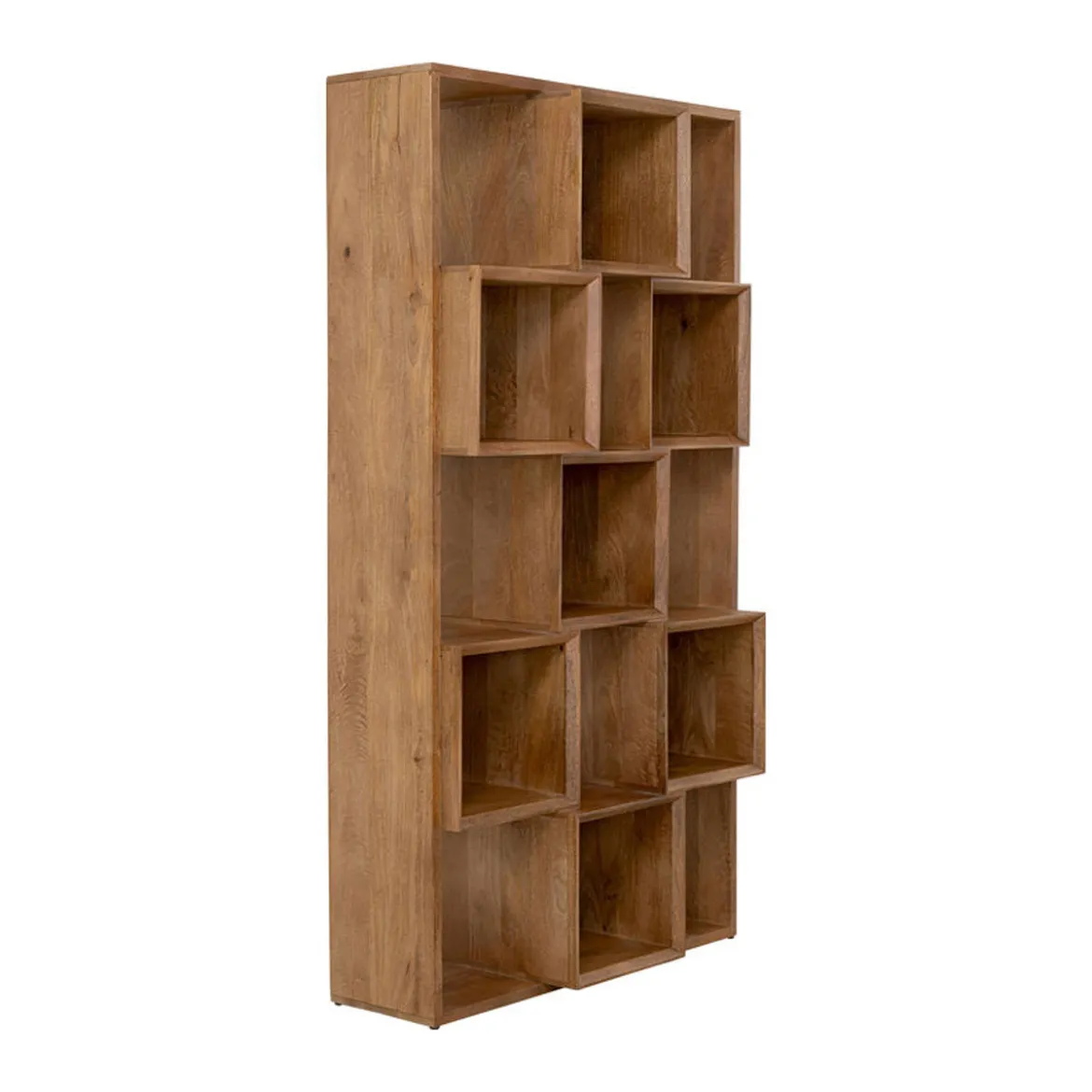Vakkenkast massief mango hout - Kare Design Cubes Balance