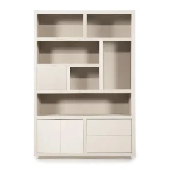 Vakkenkast taupe eiken 150 cm - Eleonora Helsinki