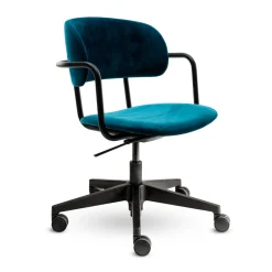 Velvet bureaustoel - Lavis Romi