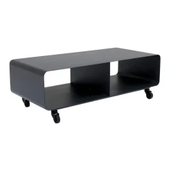 Verrijdbaar tv-meubel donkergrijs - Kare Design Lounge M