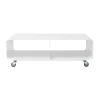 Verrijdbaar tv meubel wit - Kare Design Lounge M