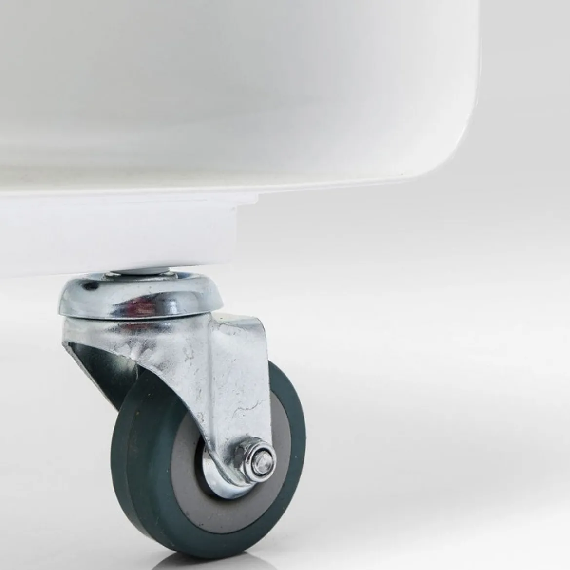 Verrijdbaar tv meubel wit - Kare Design Lounge M