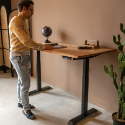 Verstelbaar bureau boomstam blad - Bodio Dax