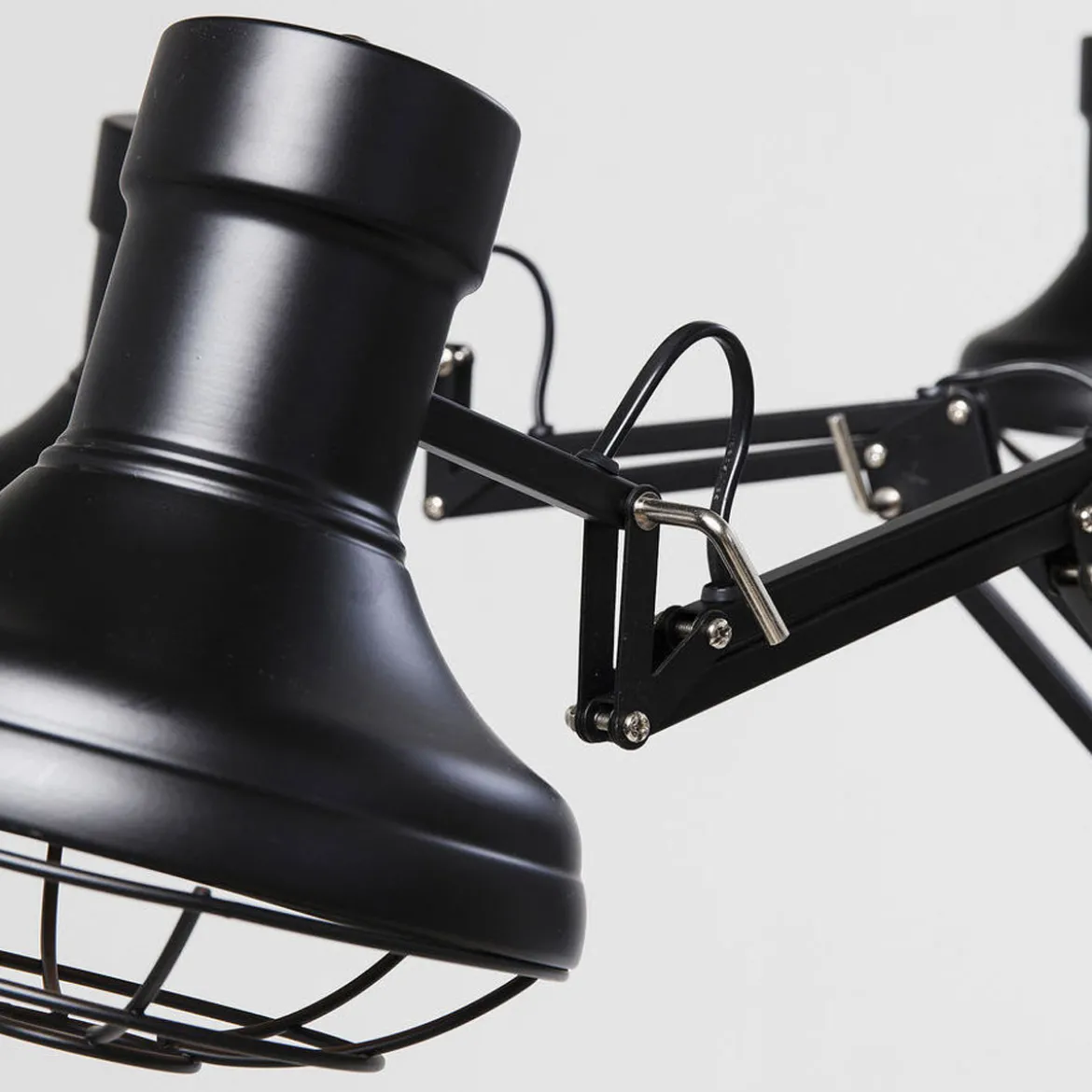 Verstelbare hanglamp zwart - Kare Design Spider Multi