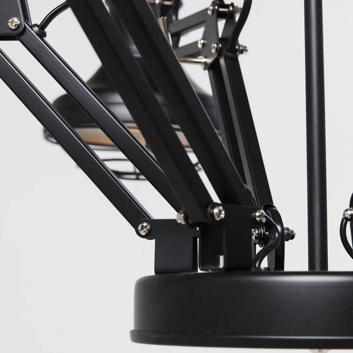 Verstelbare hanglamp zwart - Kare Design Spider Multi