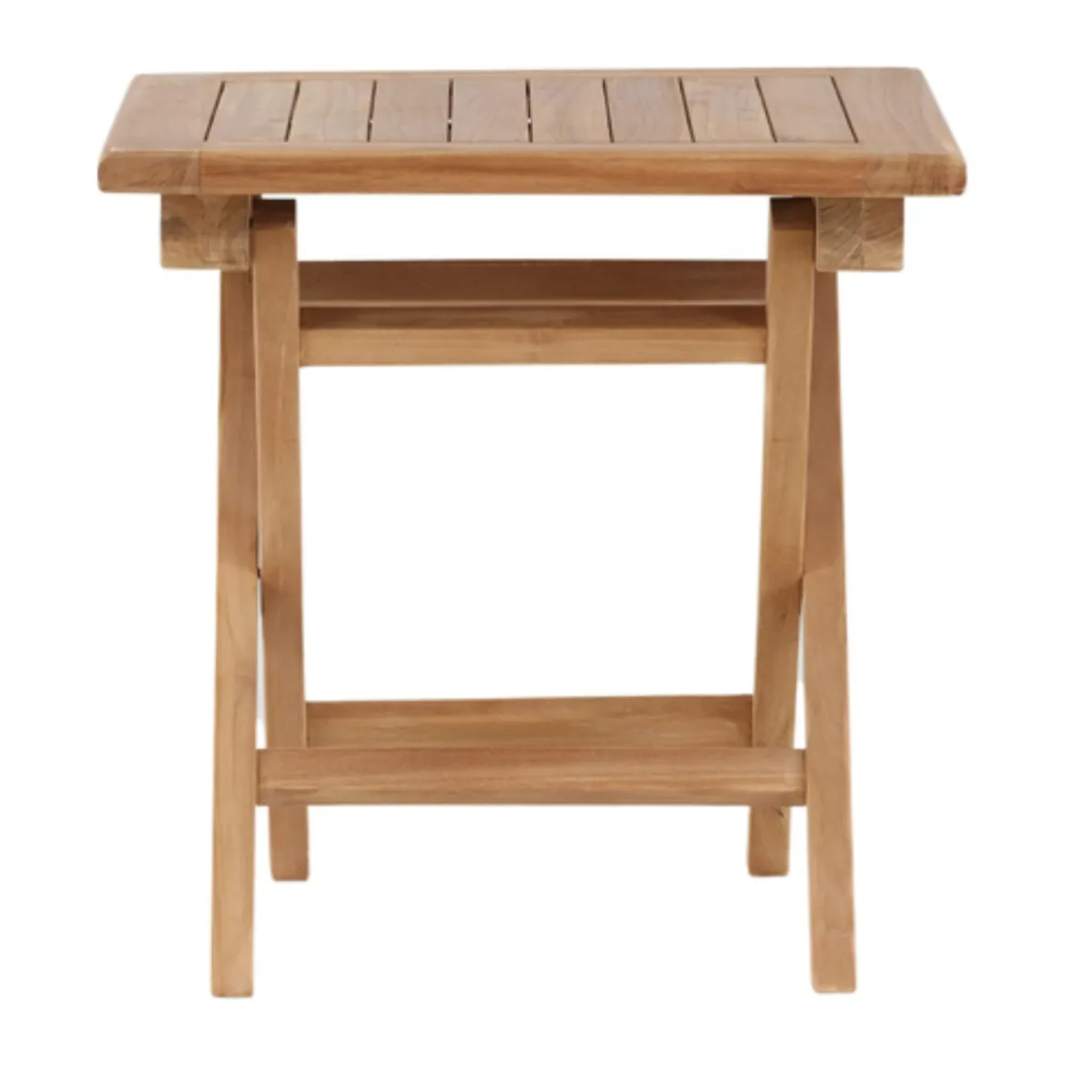 Vierkante cafetafel van teak - Lavis Kenya
