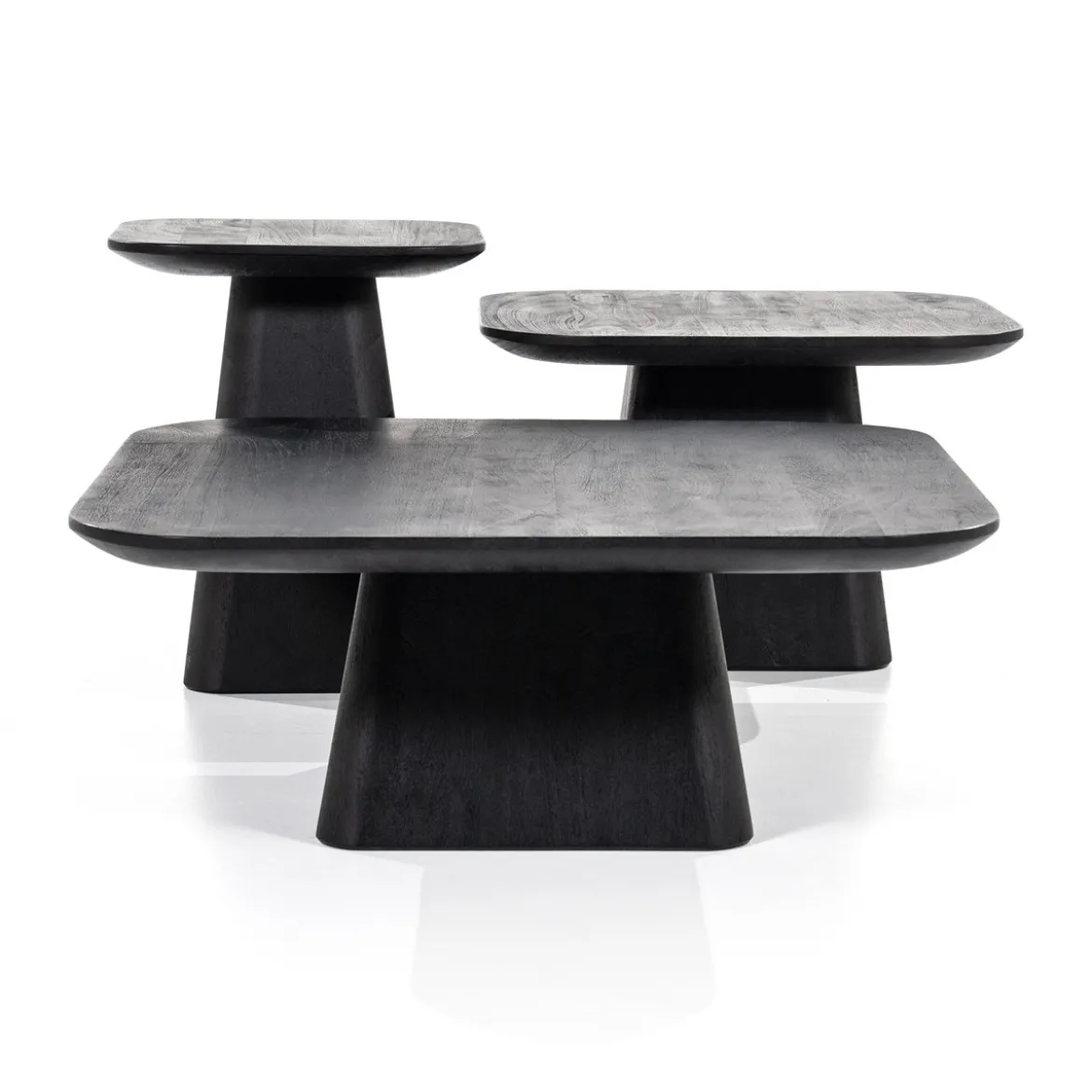 Vierkante salontafel mangohout - Eleonora Aron