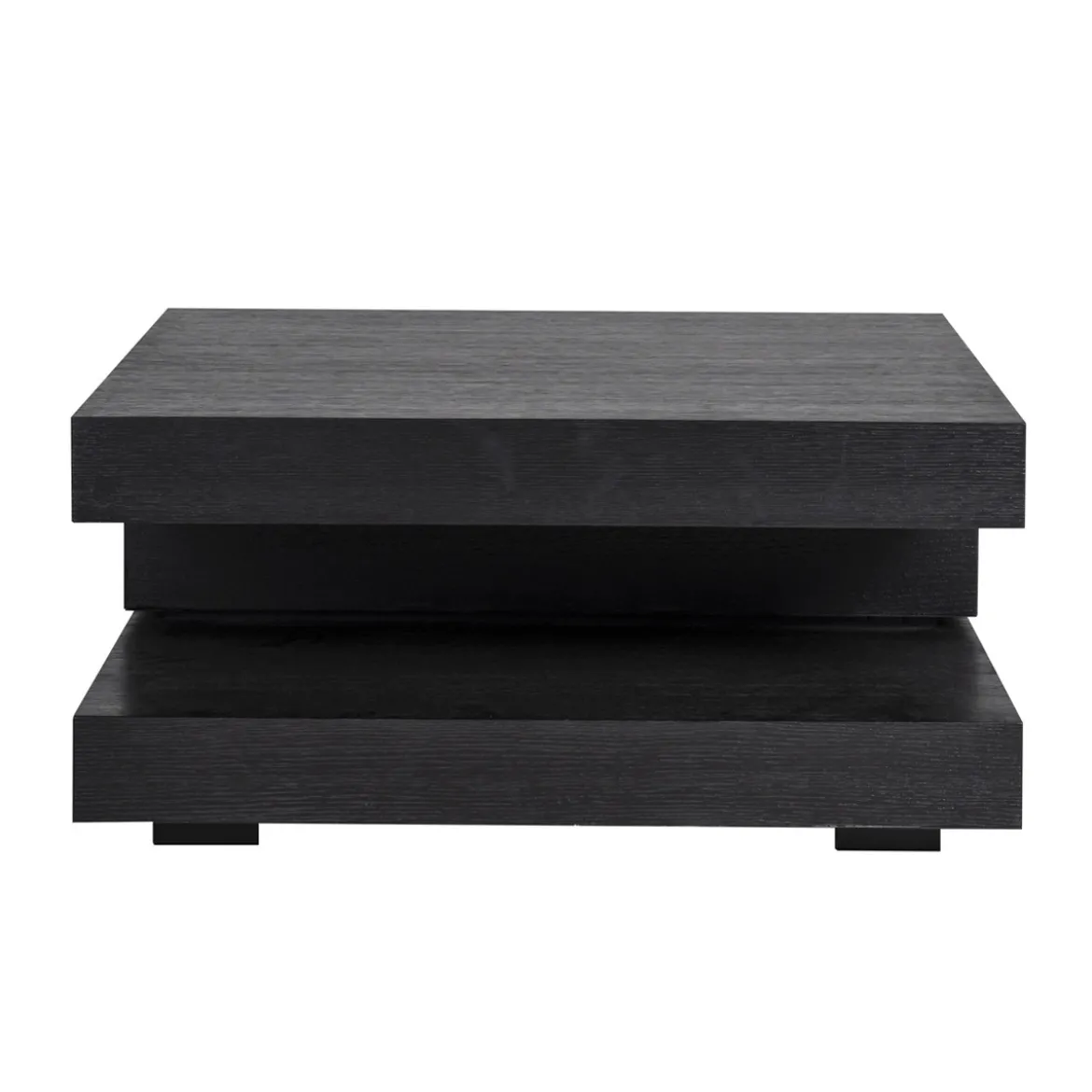 Vierkante salontafel zwart eiken - Richmond Interiors Oakura