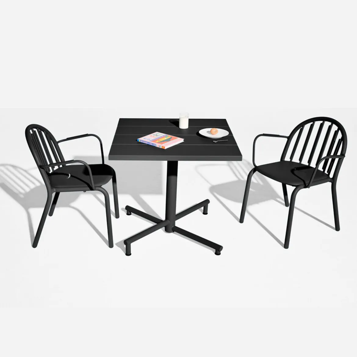 Vierkante tuintafel aluminium - Fatboy Freds Square Bistreau