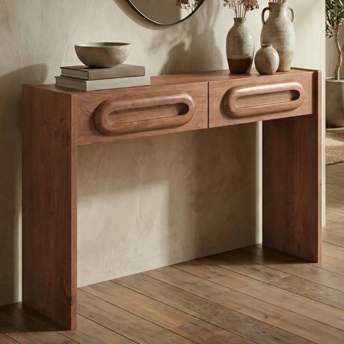 Vintage design sidetable hout - Bodio Bruce