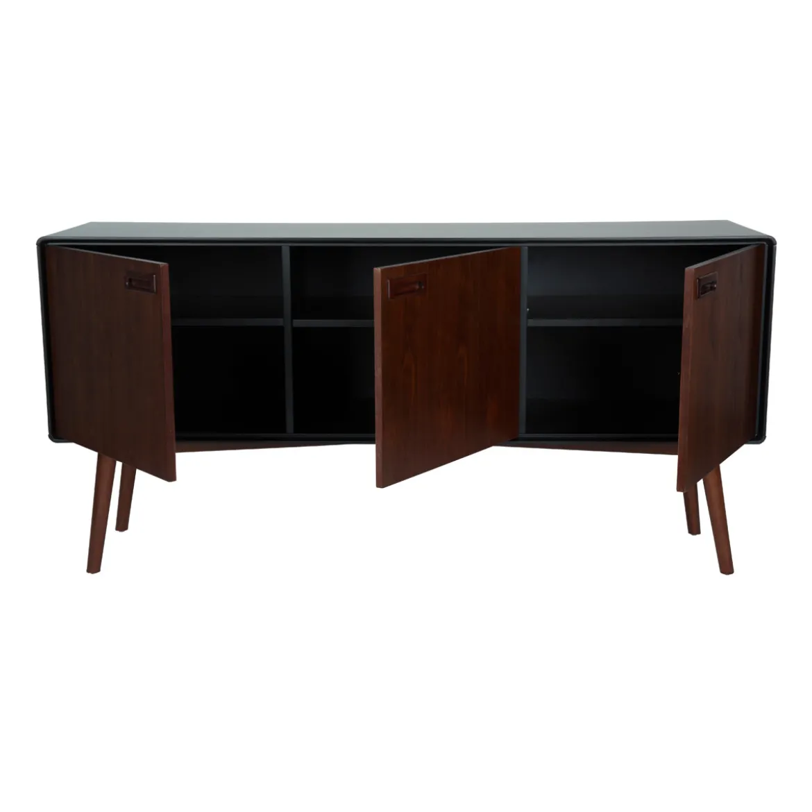 Vintage dressoir donker hout - Dutchbone Juju