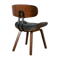 Vintage stoel leer - Dutchbone Blackwood