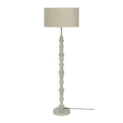 Vintage vloerlamp met fluweel - Zuiver Totem
