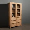 Vitrinekast teak 2 deurs - Tower Living Corona