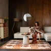 Vloerkleed retro patronen - Dutchbone Maron