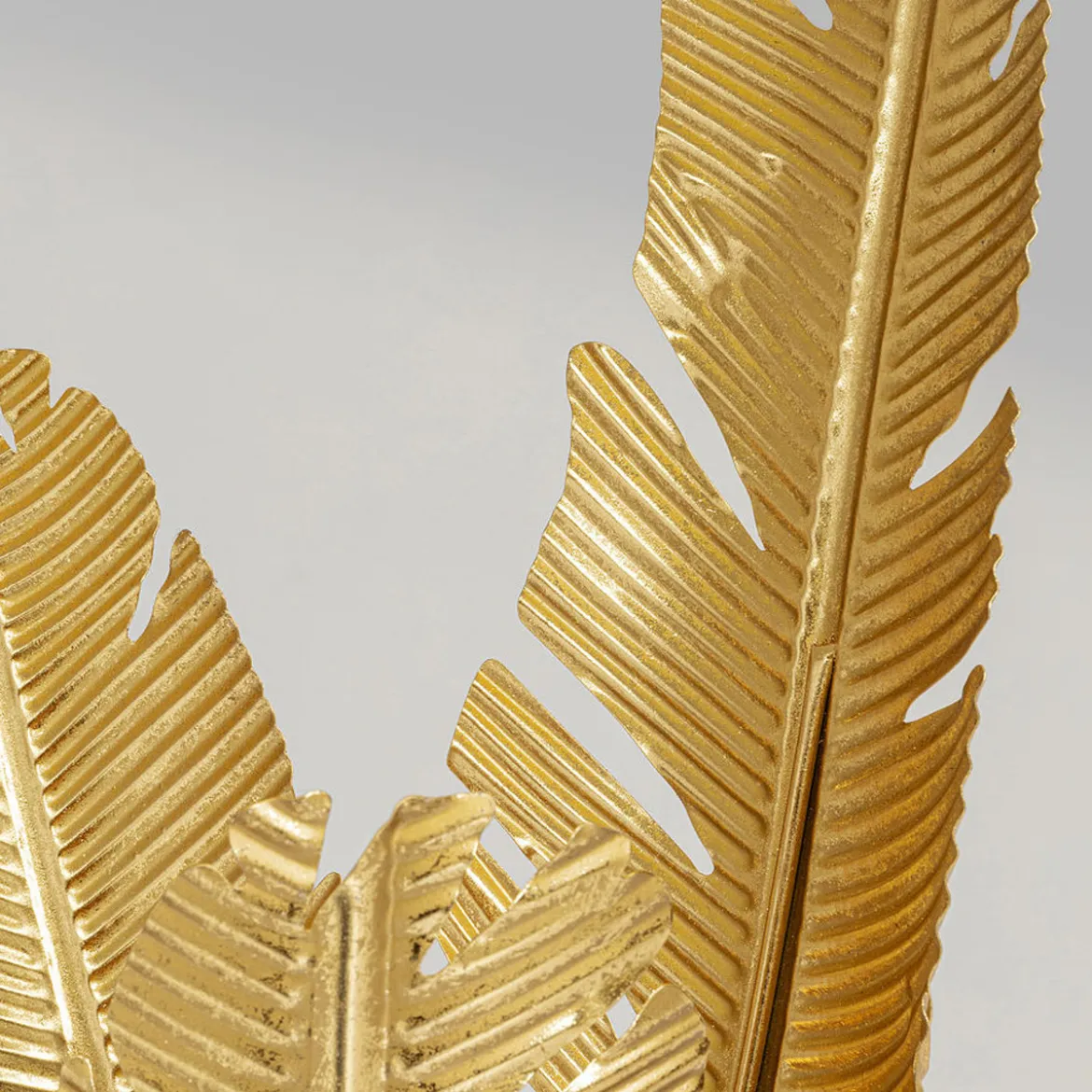 Vloerlamp gouden veren - Kare Design Akile