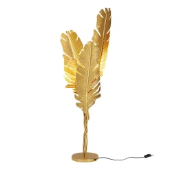 Vloerlamp gouden veren - Kare Design Akile