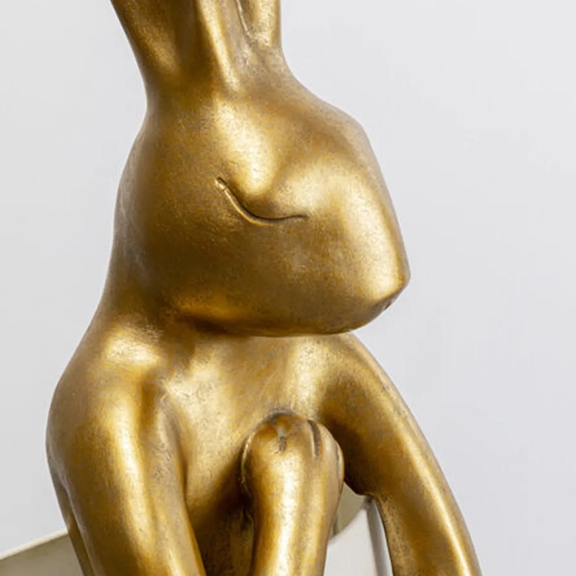 Vloerlamp goud konijn - Kare Design Rabbit Gold/White