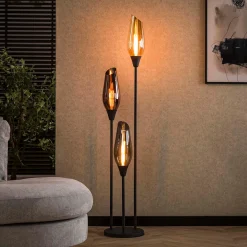Vloerlamp met gekleurd glas - Santa Cocoon