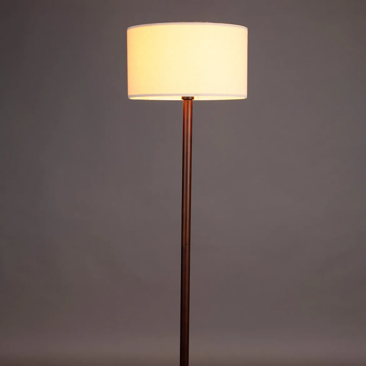 Vloerlamp met travertin voet - Dutchbone Jackson