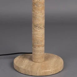 Vloerlamp met travertin voet - Dutchbone Jackson