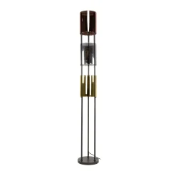 Vloerlamp tricolore zwart - Santa Lucente