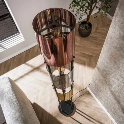 Vloerlamp tricolore zwart - Santa Lucente