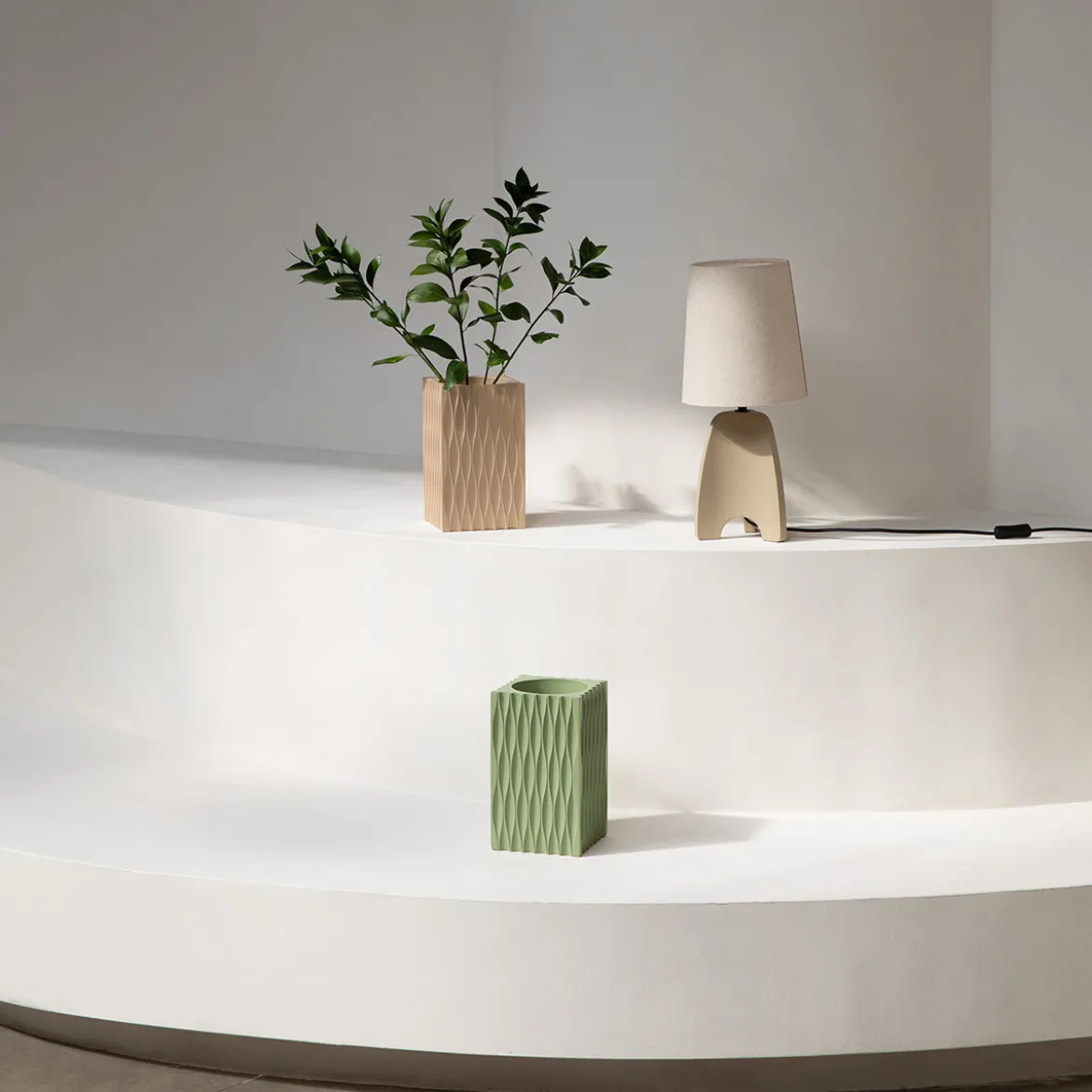 Wabi Sabi tafellamp beige - Zuiver Saba