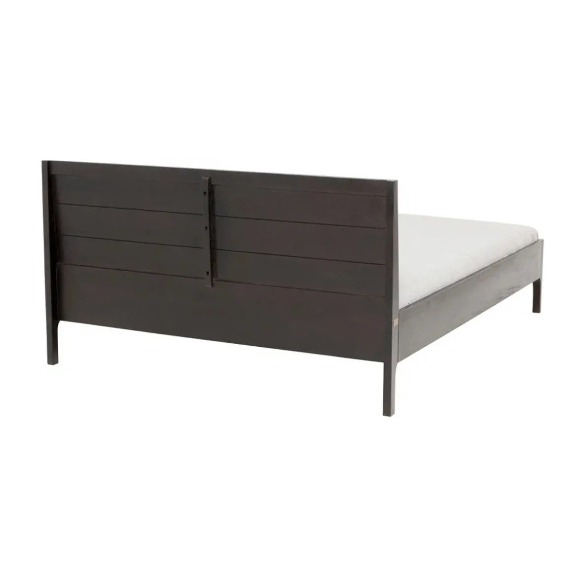 Walnoot bed massief mangohout - Kare Design Brooklyn Walnut