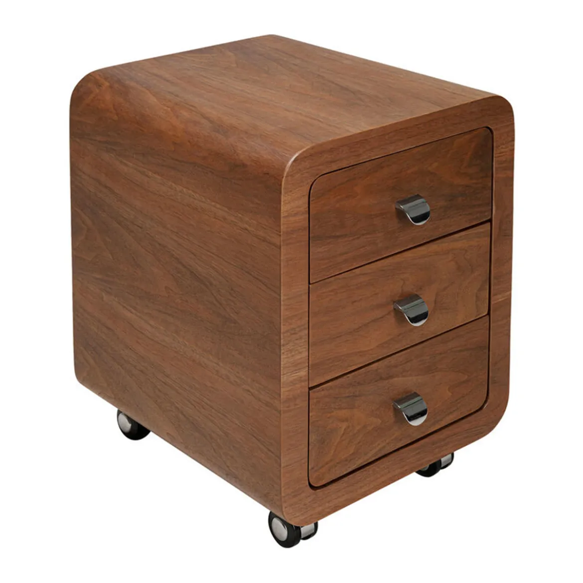 Walnoot bureau ladenblok - Kare Design Club Walnut