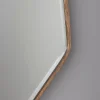 Walnoot spiegel geometrisch - Dutchbone Basil
