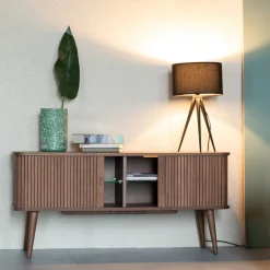 Walnoot tv-dressoir - Zuiver Barbier Walnut