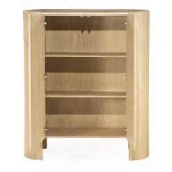 Wandkast eiken met wit marmer - Eleonora Don