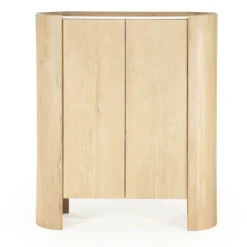 Wandkast eiken met wit marmer - Eleonora Don