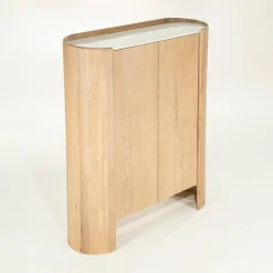 Wandkast eiken met wit marmer - Eleonora Don