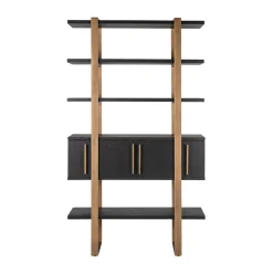 Wandkast hout en goud - Richmond Interiors Cambon