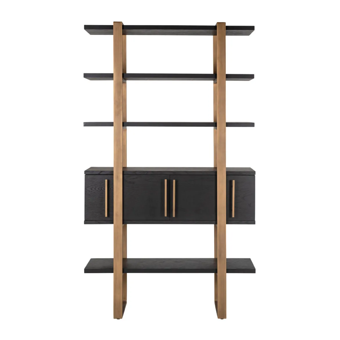 Wandkast hout en goud - Richmond Interiors Cambon
