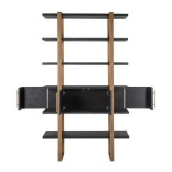 Wandkast hout en goud - Richmond Interiors Cambon
