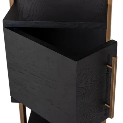 Wandkast hout en goud - Richmond Interiors Cambon
