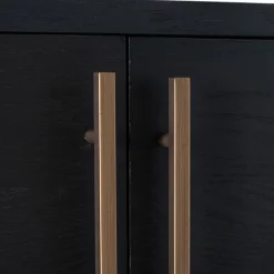 Wandkast hout en goud - Richmond Interiors Cambon