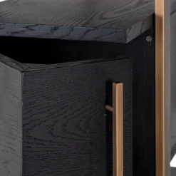 Wandkast hout en goud - Richmond Interiors Cambon