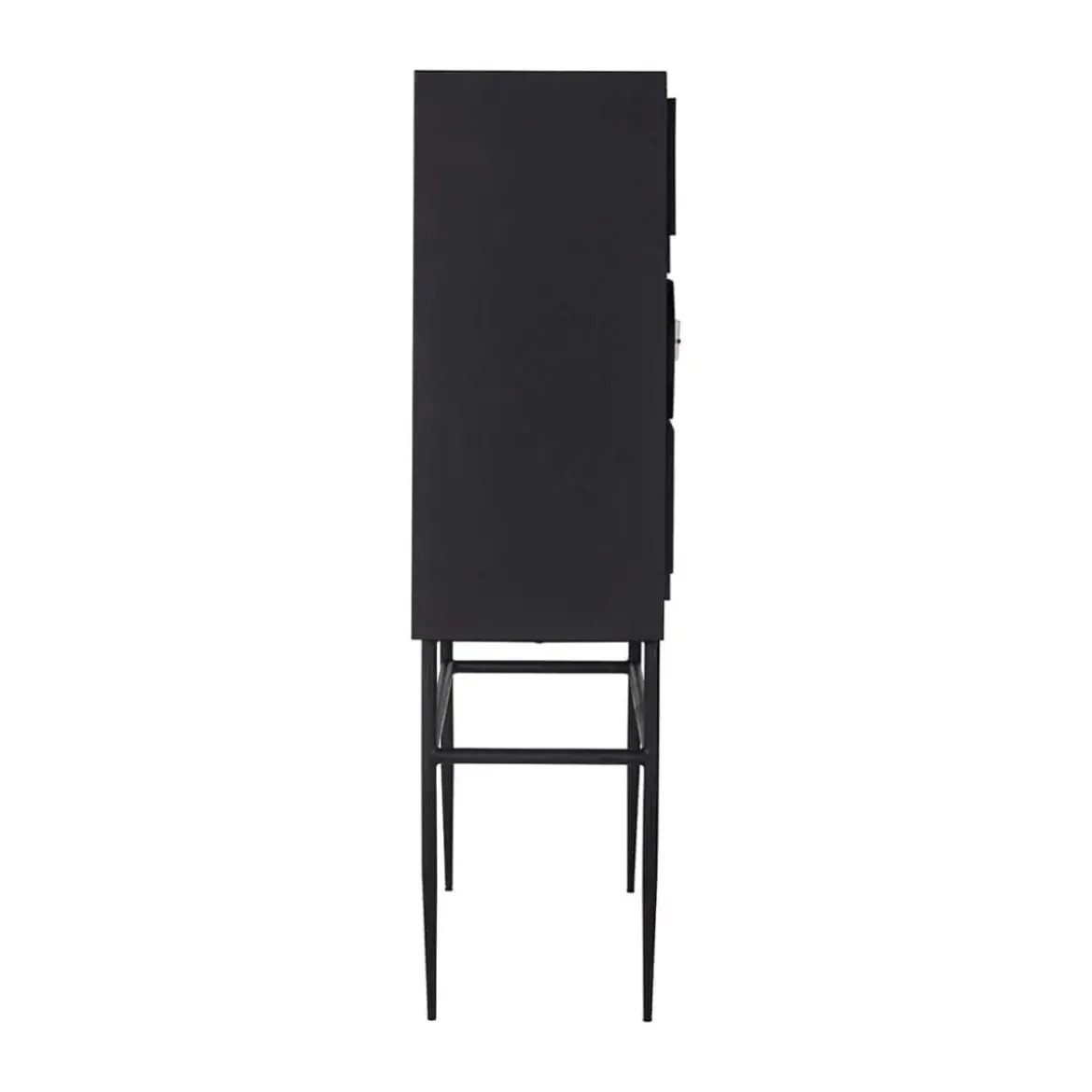 Wandkast zwart wit op hoge poten - Richmond Interiors Mendoza