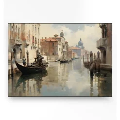 Wandkleed in frame - Urban Cotton Venice